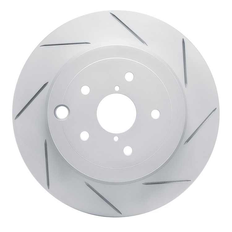 810-13022R Geoperformance Slotted Brake Rotor, 2008-2020 Subaru, Position: Rear Right