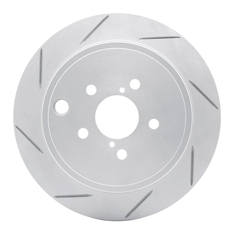 810-13023L Geoperformance Slotted Brake Rotor, Fits Select Multiple Makes/Models, Position: Rear Left