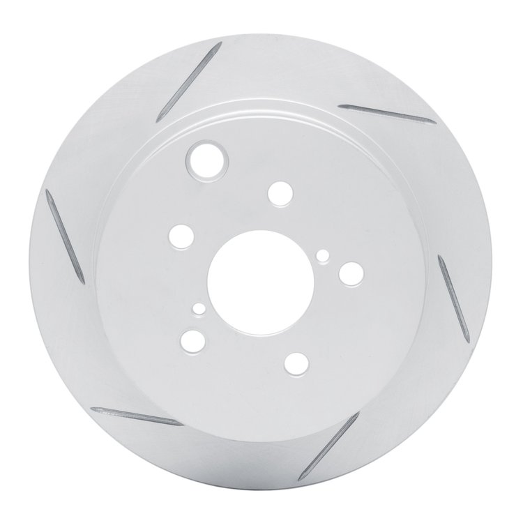 810-13025L Geoperformance Slotted Brake Rotor, Fits Select Subaru, Position: Rear Left