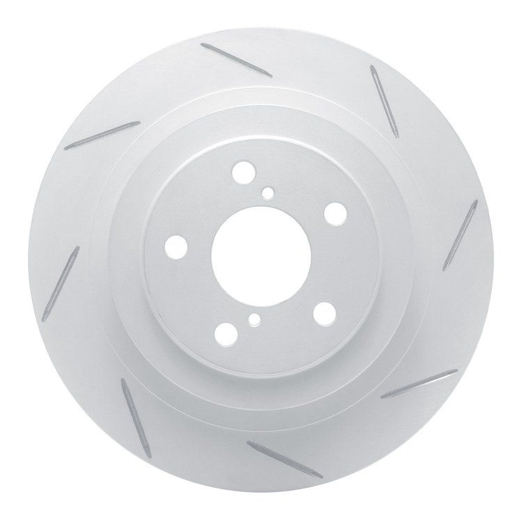 810-13032R Geoperformance Slotted Brake Rotor, 2000-2006 Subaru, Position: Rear Right