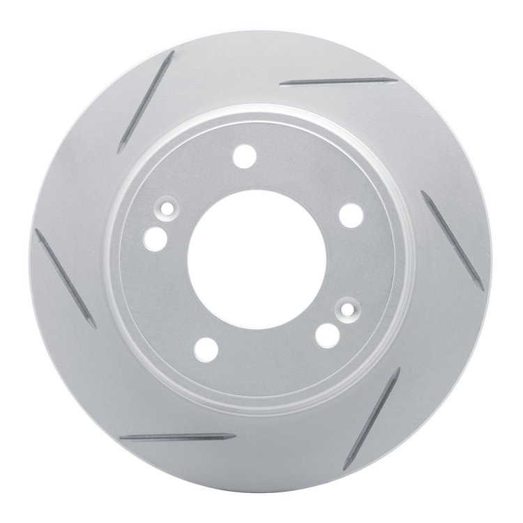 810-21034L Geoperformance Slotted Brake Rotor, Fits Select Kia/Hyundai/Genesis, Position: Rear Left