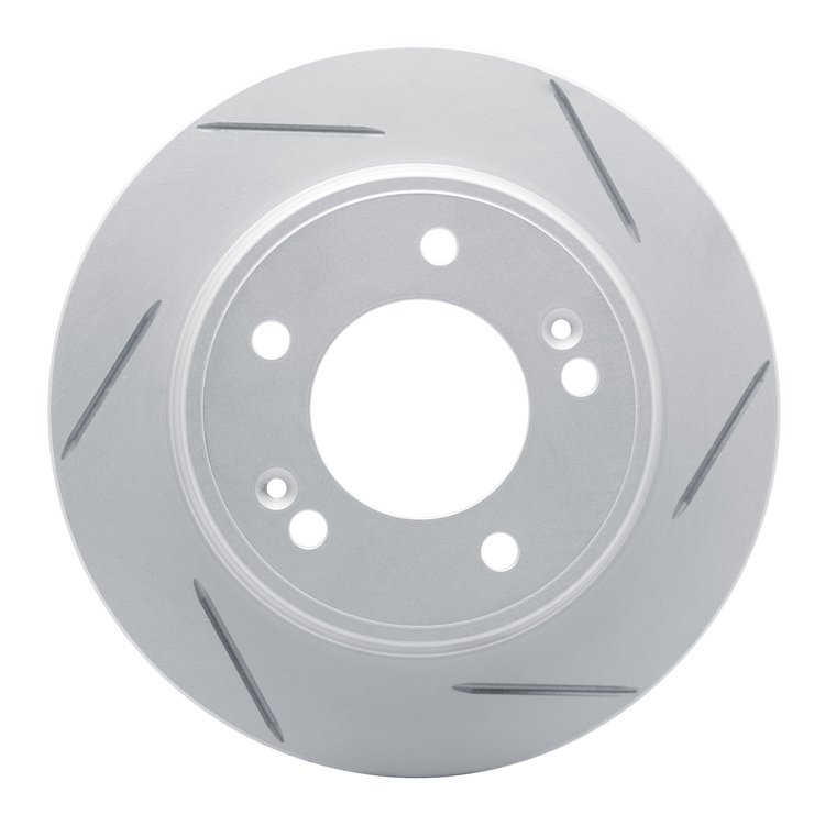 810-21034R Geoperformance Slotted Brake Rotor, Fits Select Kia/Hyundai/Genesis, Position: Rear Right