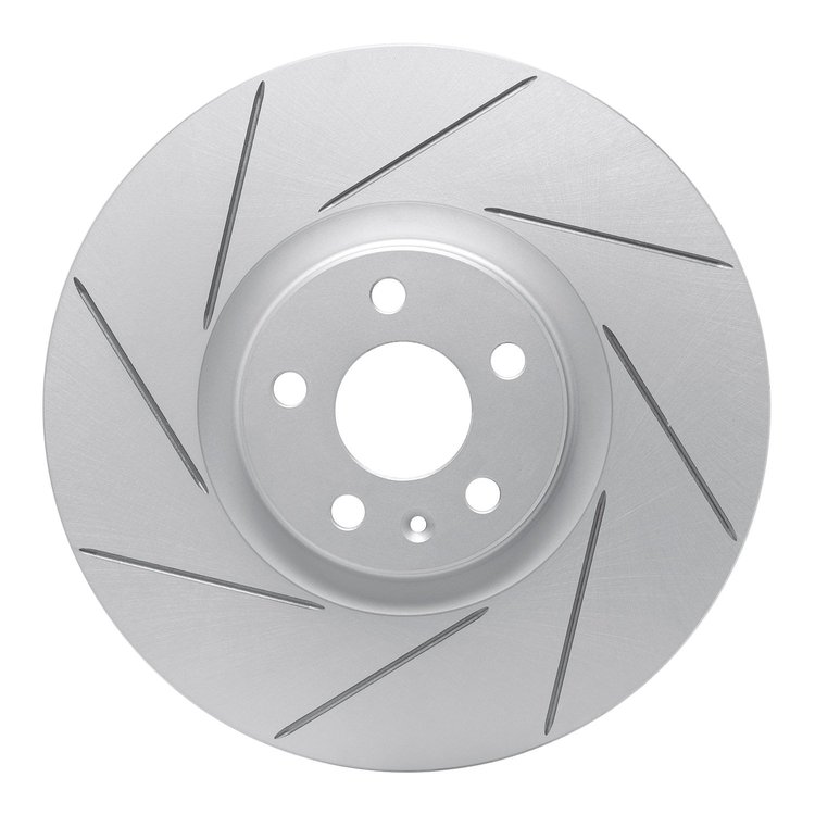 810-27051L Geoperformance Slotted Brake Rotor, Fits Select Multiple Makes/Models, Position: Front Left