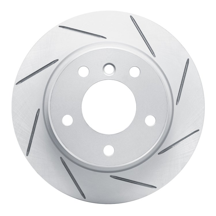 810-31028R Geoperformance Slotted Brake Rotor, 1991-1999 BMW, Position: Rear Right