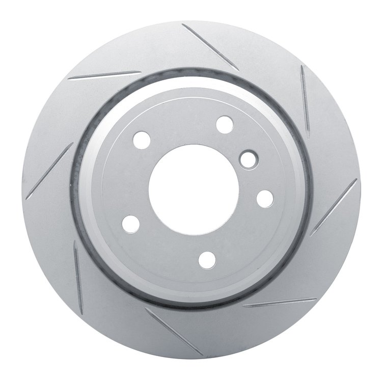 810-31044R Geoperformance Slotted Brake Rotor, 1996-2003 BMW, Position: Rear Right
