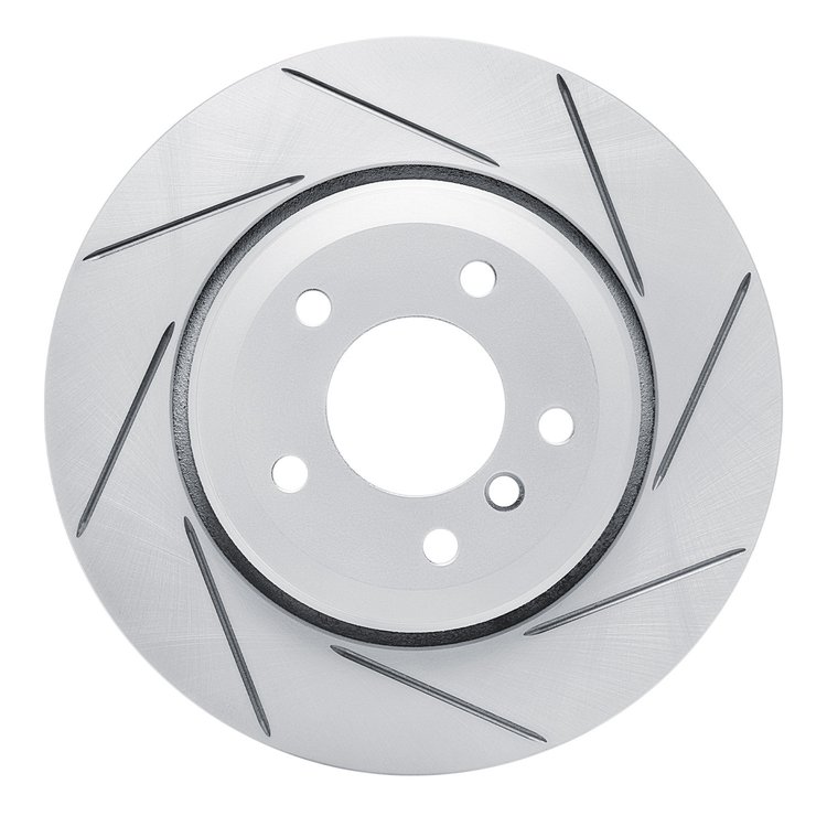 810-31053R Geoperformance Slotted Brake Rotor, 2001-2006 BMW, Position: Rear Right