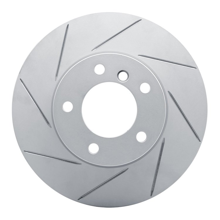 810-31067L Geoperformance Slotted Brake Rotor, 2006-2013 BMW, Position: Front Left
