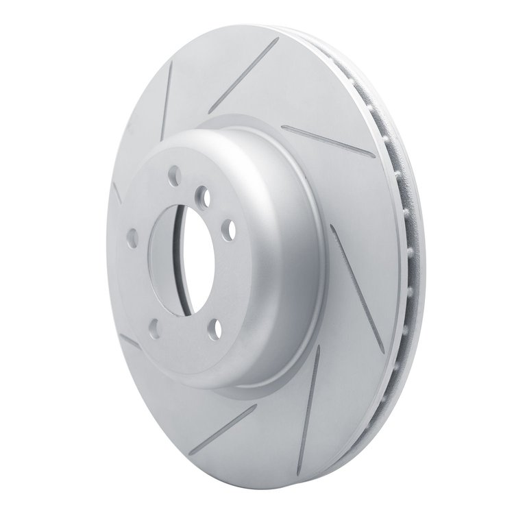 810-31085L Geoperformance Slotted Brake Rotor, 2006-2013 BMW, Position: Front Left