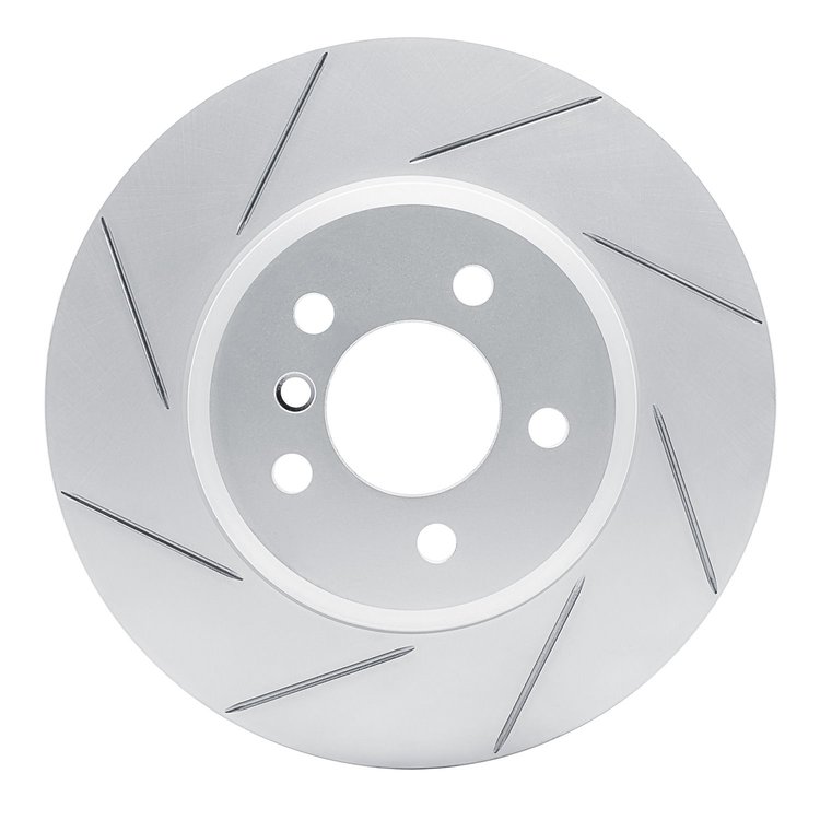 810-31097L Geoperformance Slotted Brake Rotor, 2011-2019 BMW, Position: Front Left