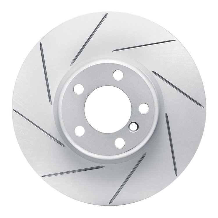 810-31108L Geoperformance Slotted Brake Rotor, 2012-2021 BMW, Position: Front Left