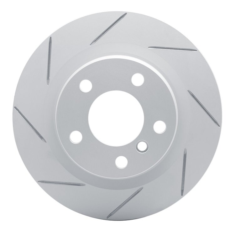 810-31111L Geoperformance Slotted Brake Rotor, 2012-2021 BMW, Position: Rear Left