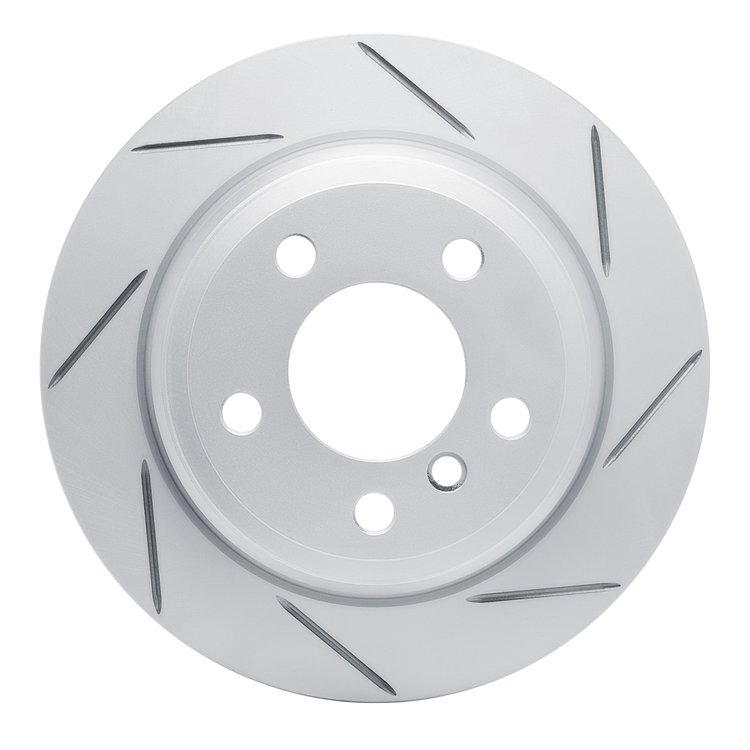 810-31117R Geoperformance Slotted Brake Rotor, 2013-2020 BMW, Position: Rear Right