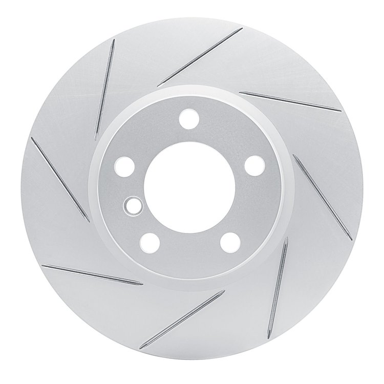 810-31121L Geoperformance Slotted Brake Rotor, 2012-2018 BMW, Position: Front Left