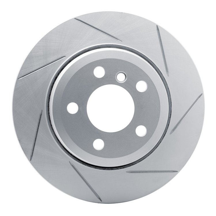 810-31140R Geoperformance Slotted Brake Rotor, 2004-2010 BMW, Position: Rear Right