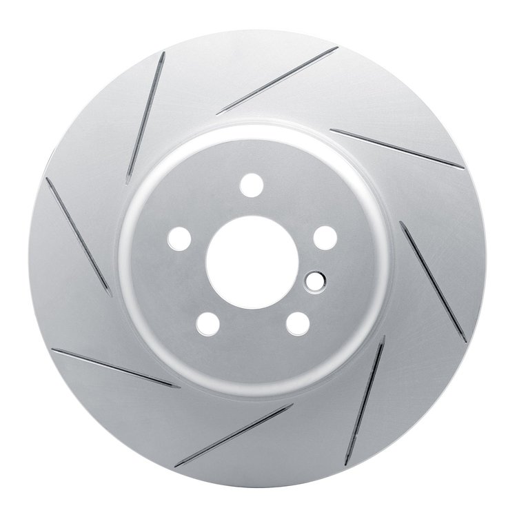 810-31168L Geoperformance Slotted Brake Rotor, Fits Select BMW, Position: Front Left