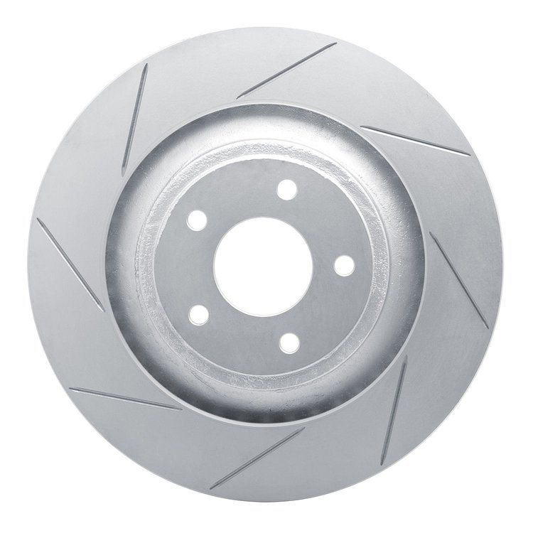 810-40025L Geoperformance Slotted Brake Rotor, 2008-2014 Mopar, Position: Front Left