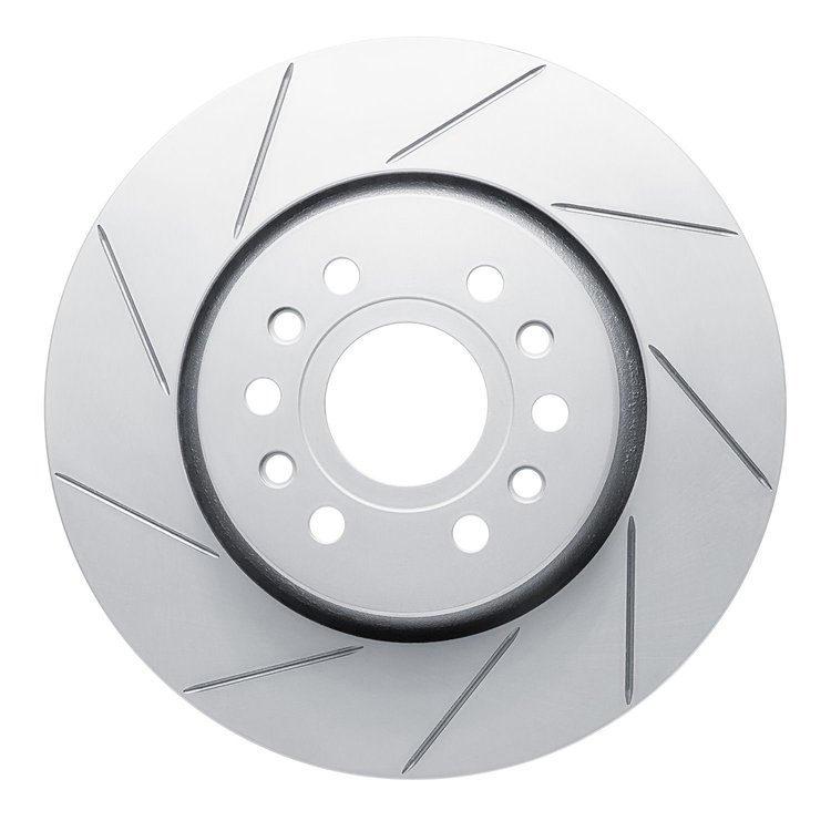 810-40125L Geoperformance Slotted Brake Rotor, Fits Select Mopar, Position: Front Left