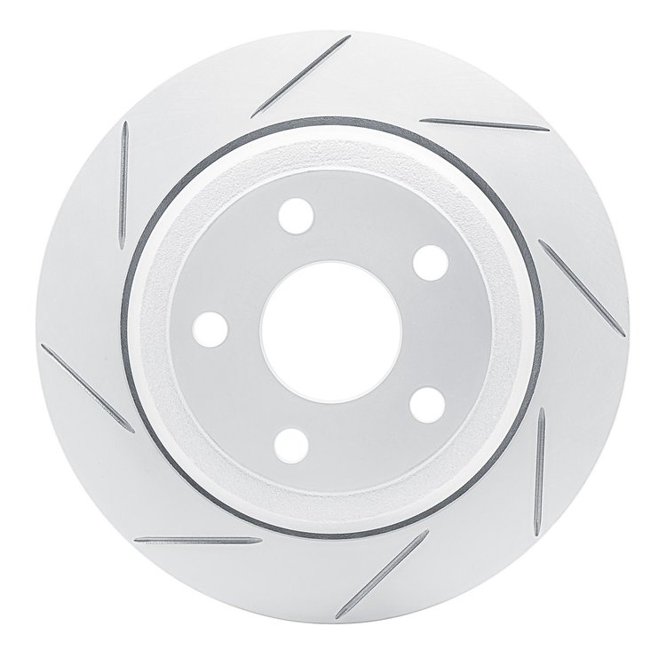 810-42006L Geoperformance Slotted Brake Rotor, Fits Select Mopar, Position: Rear Left