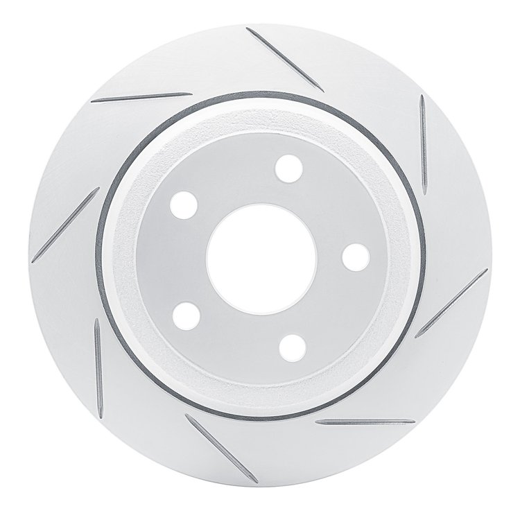 810-42006R Geoperformance Slotted Brake Rotor, Fits Select Mopar, Position: Rear Right