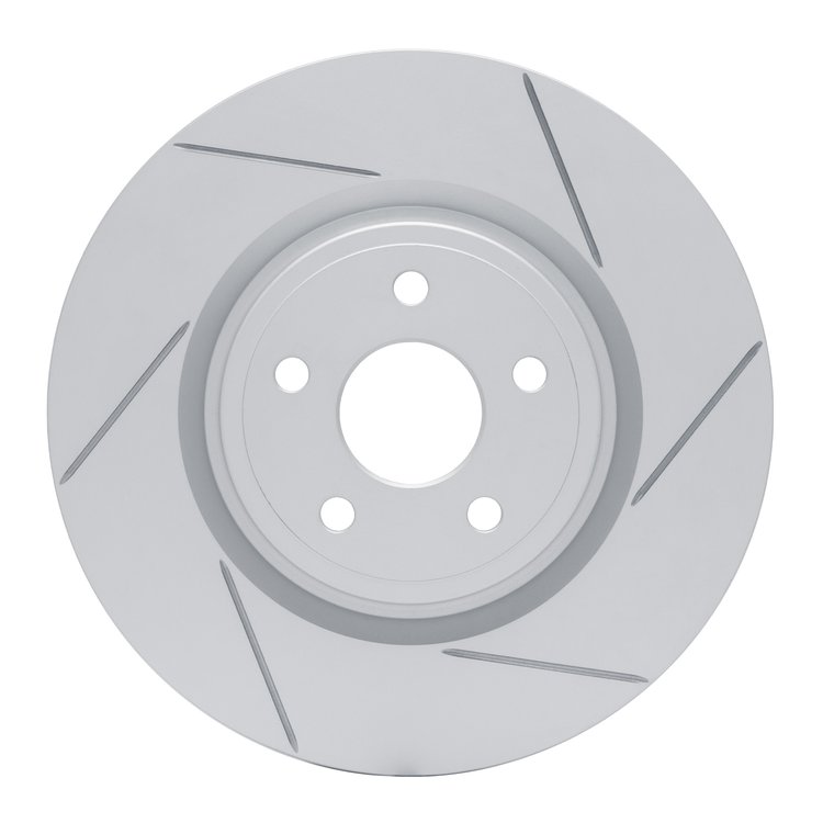 810-42009R Geoperformance Slotted Brake Rotor, Fits Select Mopar, Position: Front Right