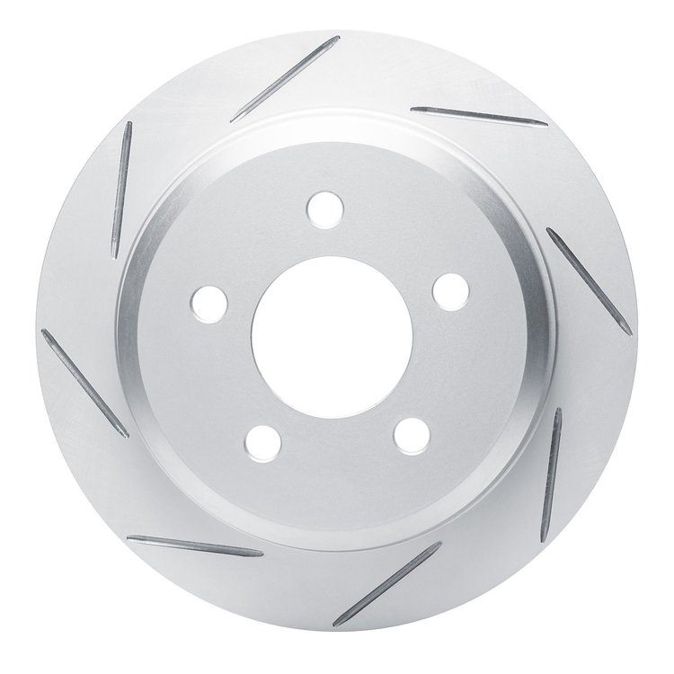 810-42023L Geoperformance Slotted Brake Rotor, 1993-1998 Mopar, Position: Rear Left