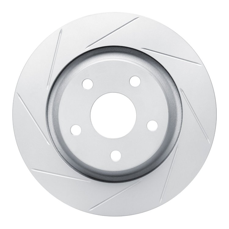 810-42033L Geoperformance Slotted Brake Rotor, 2012-2018 Mopar, Position: Front Left