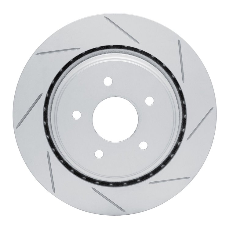 810-46021R Geoperformance Slotted Brake Rotor, 2005-2013 GM, Position: Rear Right
