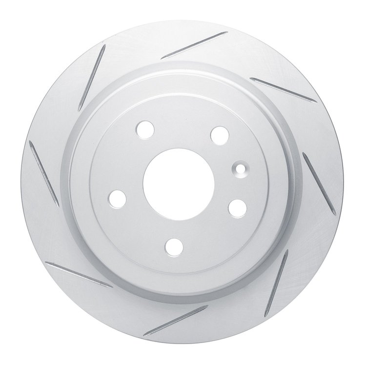 810-46024L Geoperformance Slotted Brake Rotor, 2008-2019 GM, Position: Rear Left