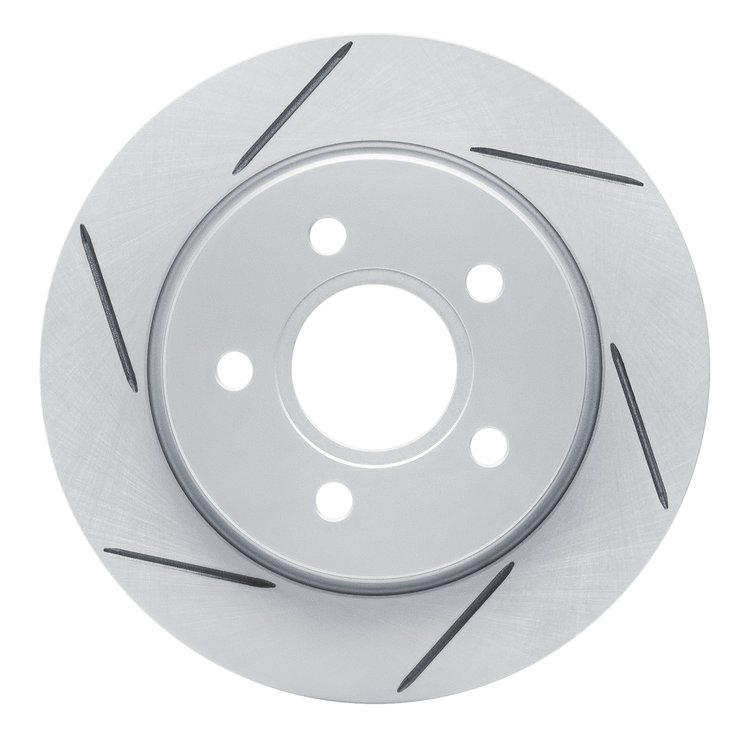 810-47075L Geoperformance Slotted Brake Rotor, Fits Select GM, Position: Rear Left