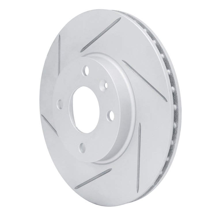 810-47076L Geoperformance Slotted Brake Rotor, Fits Select GM, Position: Front Left