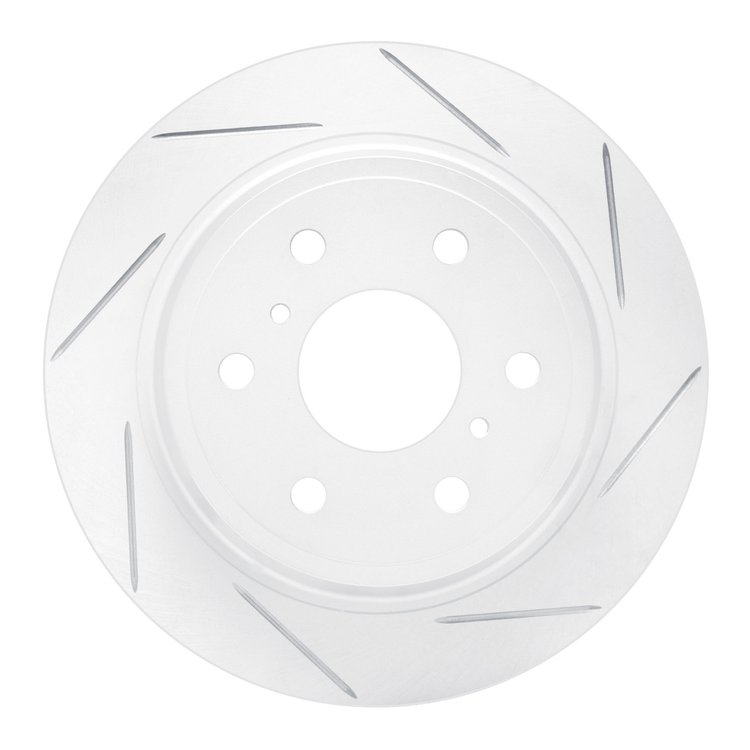 810-48053R Geoperformance Slotted Brake Rotor, 2007-2020 GM, Position: Rear Right