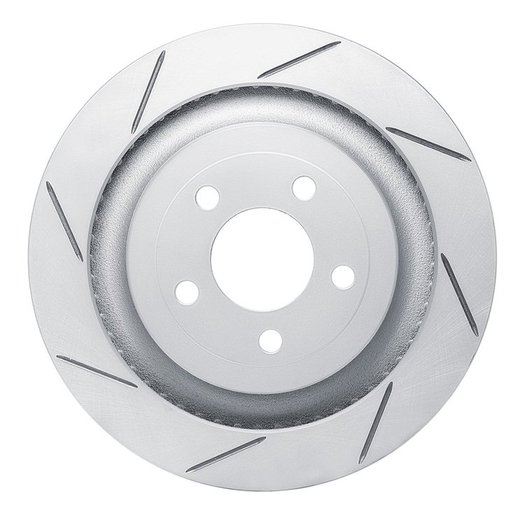 810-54074L Geoperformance Slotted Brake Rotor, Fits Select Ford/Lincoln/Mercury/Mazda, Position: Rear Left