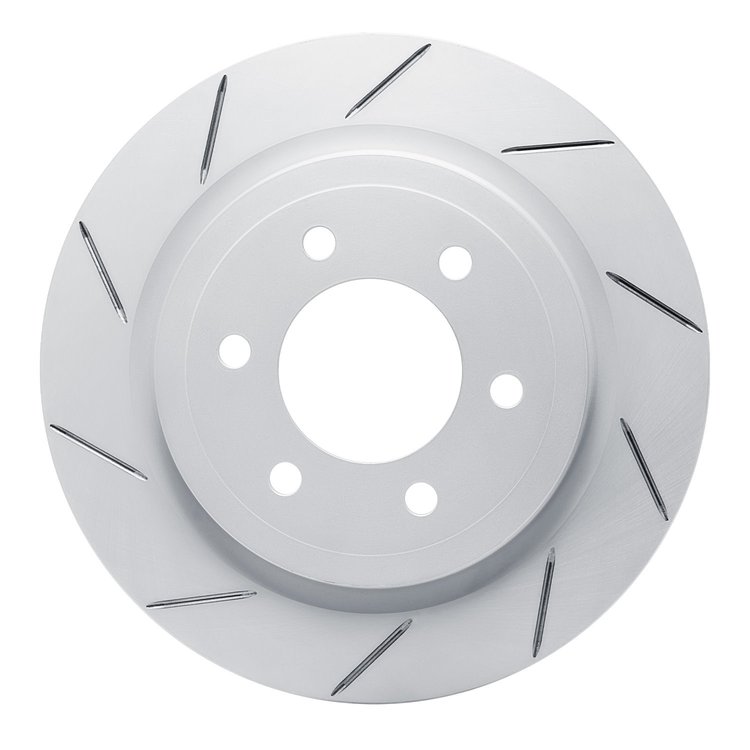 810-54267L Geoperformance Slotted Brake Rotor, 2018-2021 Ford/Lincoln/Mercury/Mazda, Position: Rear Left