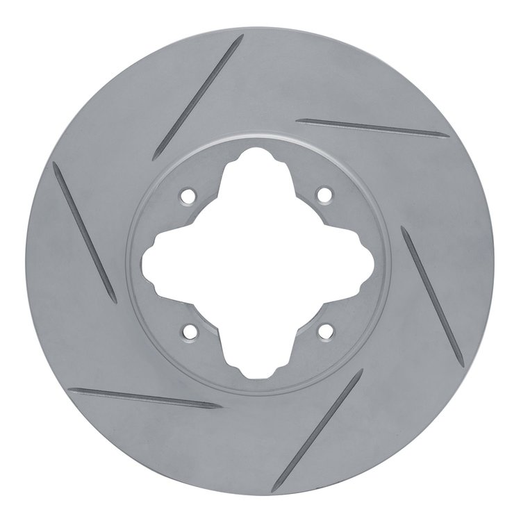 810-58006L Geoperformance Slotted Brake Rotor, 1992-1998 Acura/Honda, Position: Front Left