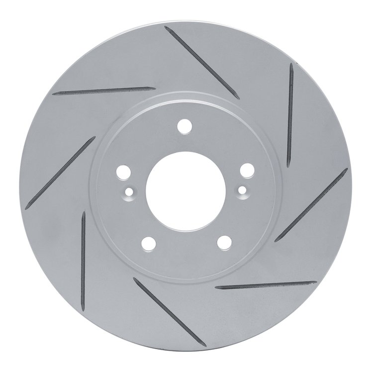 810-58015R Geoperformance Slotted Brake Rotor, 1999-2004 Acura/Honda, Position: Front Right