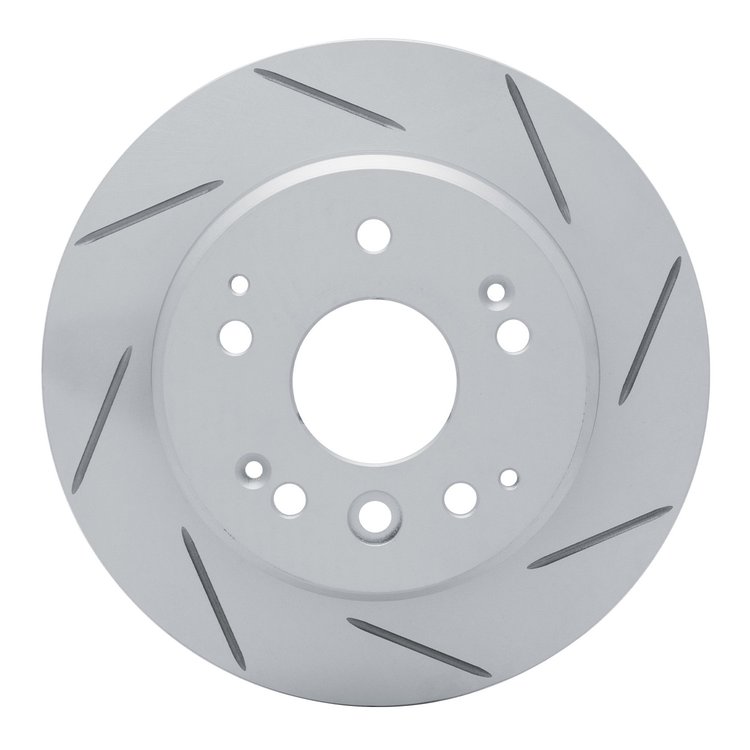 810-58019R Geoperformance Slotted Brake Rotor, 2003-2011 Acura/Honda, Position: Rear Right