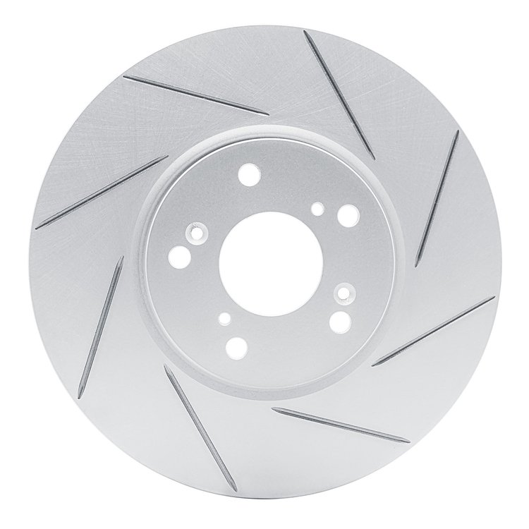 810-58020R Geoperformance Slotted Brake Rotor, 2004-2008 Acura/Honda, Position: Front Right