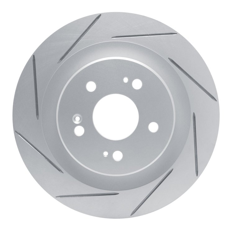 810-58036L Geoperformance Slotted Brake Rotor, Fits Select Acura/Honda, Position: Rear Left