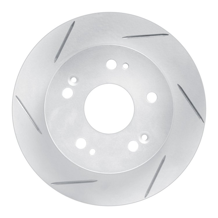 810-59024L Geoperformance Slotted Brake Rotor, 1997-2015 Acura/Honda, Position: Rear Left
