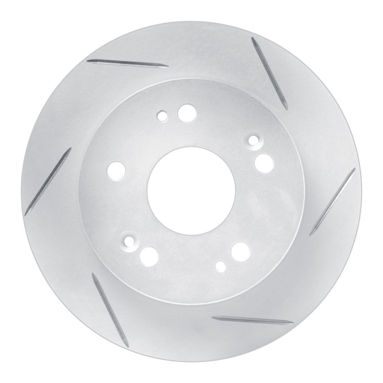 810-59024R Geoperformance Slotted Brake Rotor, 1997-2015 Acura/Honda, Position: Rear Right