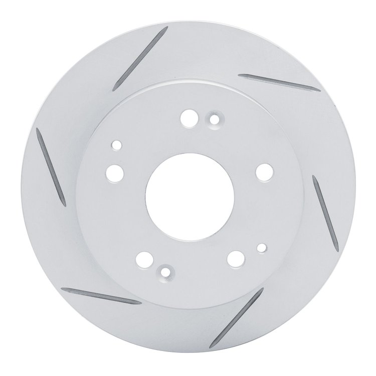 810-59026L Geoperformance Slotted Brake Rotor, 1997-2006 Acura/Honda, Position: Rear Left