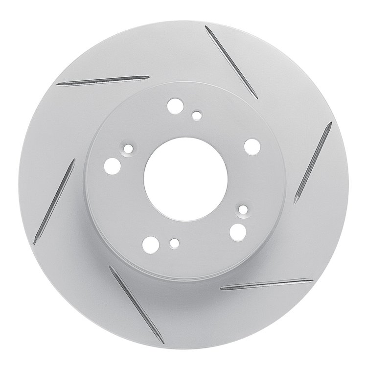 810-59030R Geoperformance Slotted Brake Rotor, 2002-2015 Acura/Honda, Position: Front Right