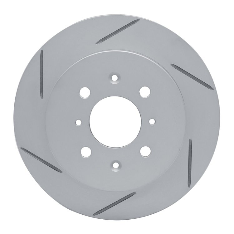 810-59031L Geoperformance Slotted Brake Rotor, 2001-2005 Acura/Honda, Position: Rear Left