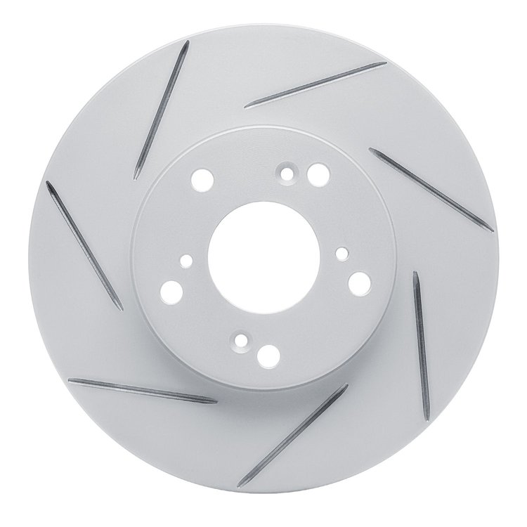 810-59042L Geoperformance Slotted Brake Rotor, 1998-2021 Acura/Honda, Position: Front Left