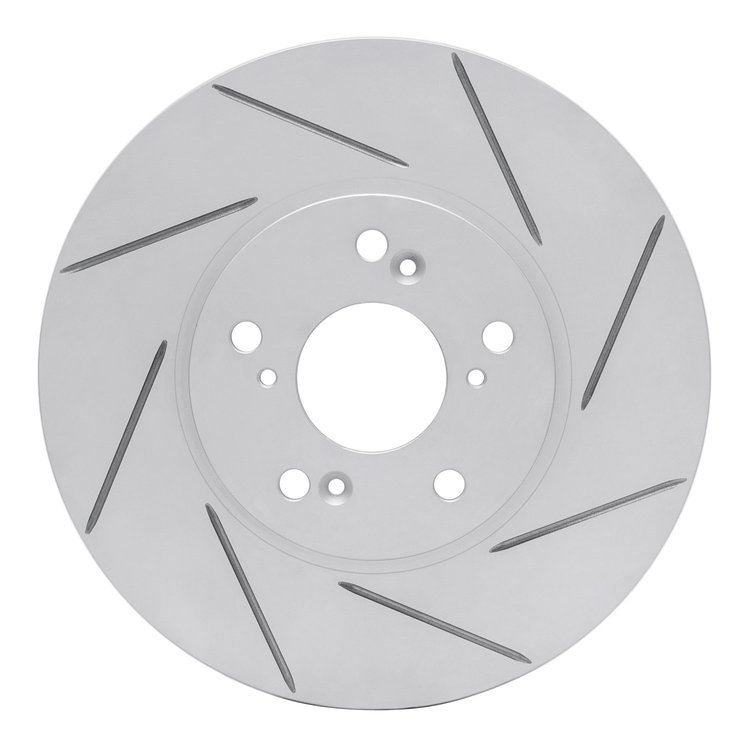 810-59043R Geoperformance Slotted Brake Rotor, 1999-2014 Acura/Honda, Position: Front Right