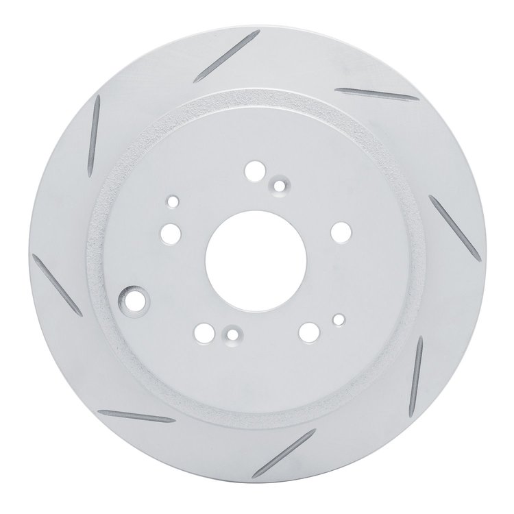 810-59044L Geoperformance Slotted Brake Rotor, 2001-2008 Acura/Honda, Position: Rear Left