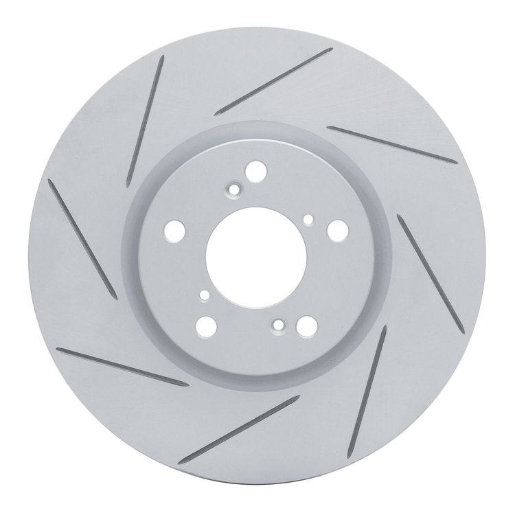 810-59053L Geoperformance Slotted Brake Rotor, 2007-2020 Acura/Honda, Position: Front Left