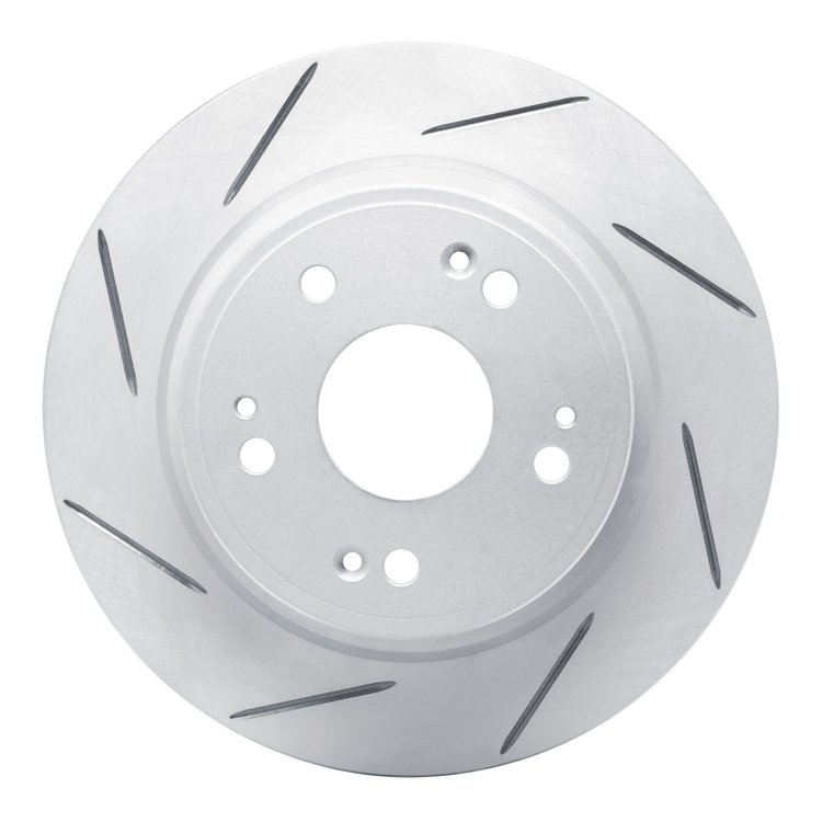 810-59071L Geoperformance Slotted Brake Rotor, Fits Select Acura/Honda, Position: Rear Left