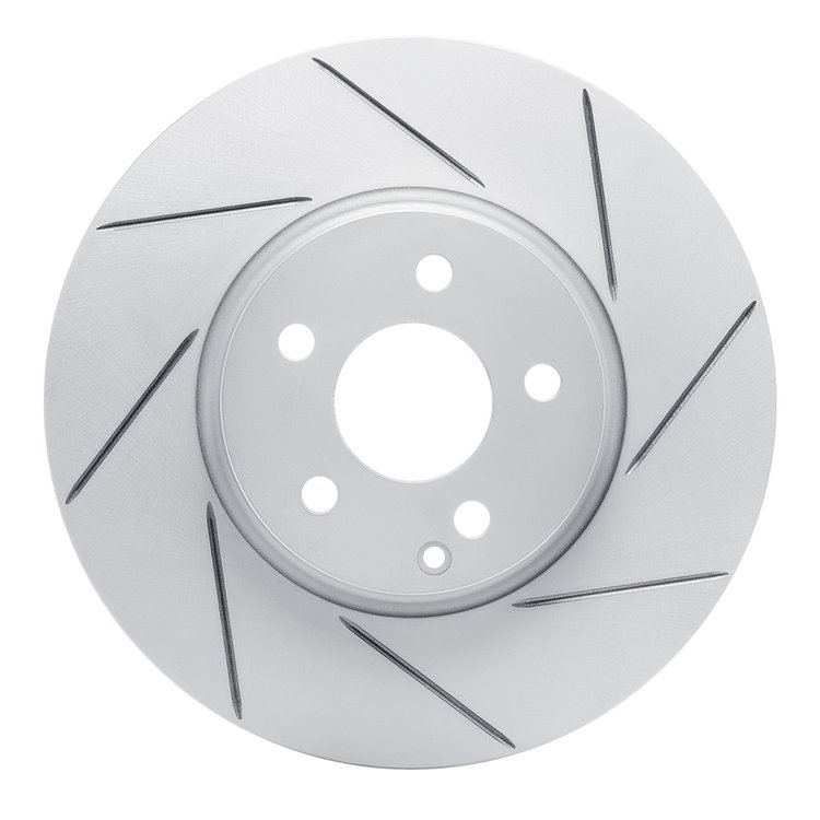 810-63085R Geoperformance Slotted Brake Rotor, 2008-2020 Mercedes-Benz, Position: Front Right