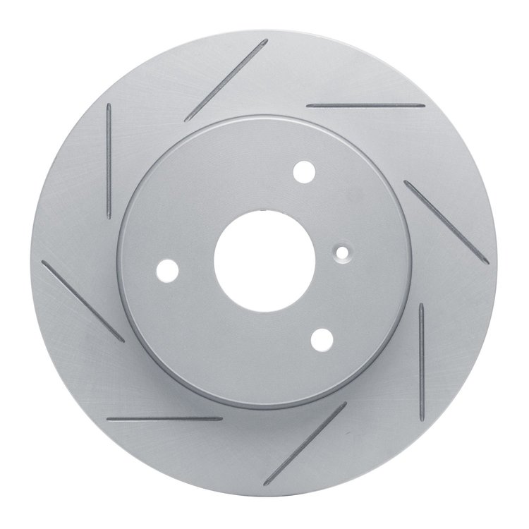 810-63090L Geoperformance Slotted Brake Rotor, 2005-2016 Smart, Position: Front Left